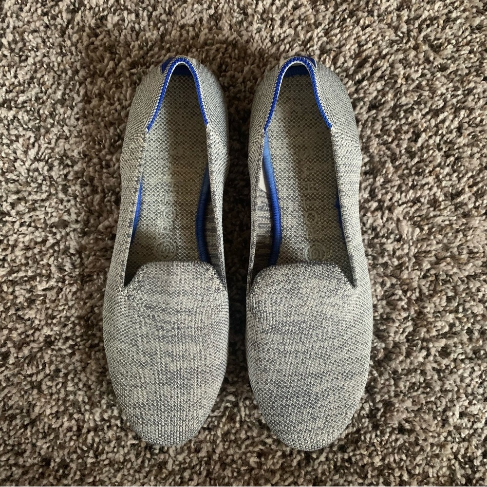 Rothy’s Heather Gray Loafers